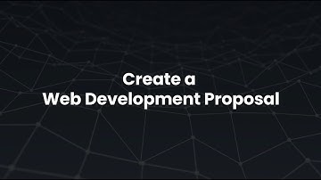 How to Create a Web Development Proposal With Prospero