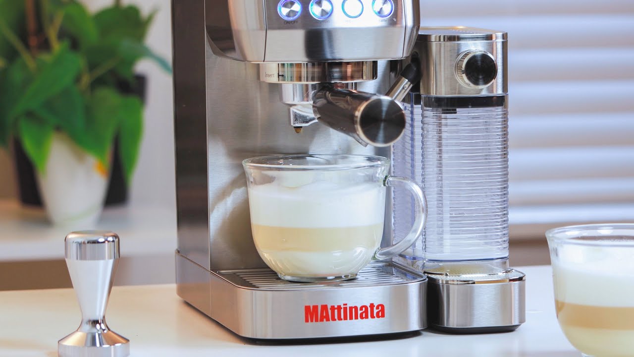  MAttinata Espresso Machine, 20 Bar Espresso Maker with