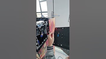 You can use it as a pillar advertising screen. #ledvideowall #leddisplay #ledscreen #ledmodule