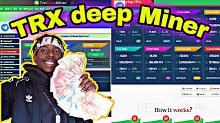 How to mine free TRX with 