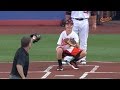 CLE@BAL: Luke Terry, Jim Palmer toss first pitch の動画、YouTube動画。