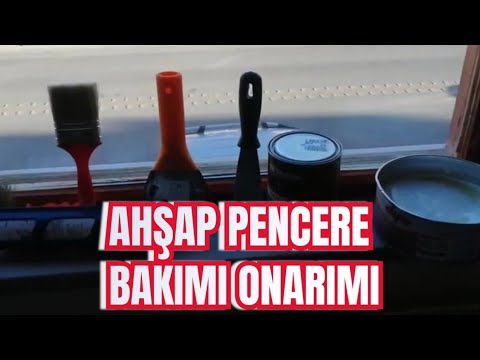 Video: Ahşap pencerelerin onarımı ve restorasyonu