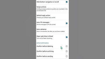 How To Enable Gmail Confirm Before Delete/Send in Android Phone #gmail #androidphone #howto