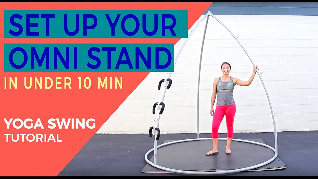 How To Setup Your Yoga Swing Stand (Omni Stand) in Under 10 Minutes