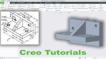 CREO tutorials for beginners | Tutorial 3