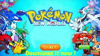 Pokemon best ever game | pokemon new world | only 165 mb | download it fast |