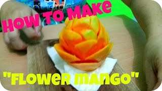 How To Make Flower Mangocara Membuat Bunga Mangga