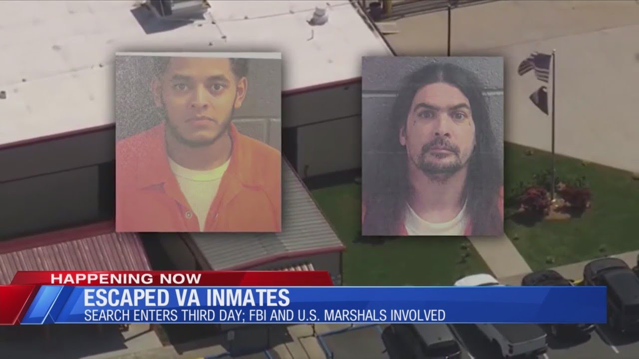 Search for escaped VA inmates continues YouTube