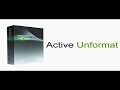 شرح برنامج Active Unformat لاستعادة الصور والفيديوهات والملفات المحذوفة حتى بعد الفورمات