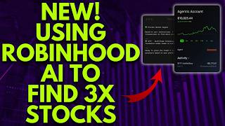 USING ROBINHOOD AI AGENTS TO FIND 3X STOCKS | ROBINHOOD AGENTIC TRADING
