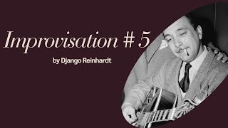 Django Reinhardts Improvisation #5 Performed by Jimmy Grant