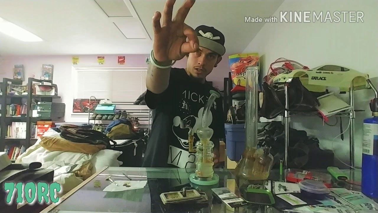 Dab and smoke session