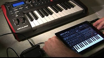 Ipad 2 Demo Connecting Novation Impulse 25