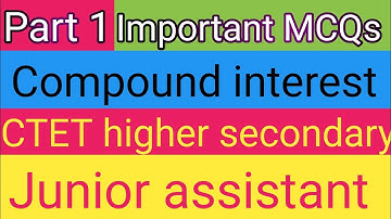 Compound Interest: Part 1 || compound interest in assamese || compound interest in assamese language