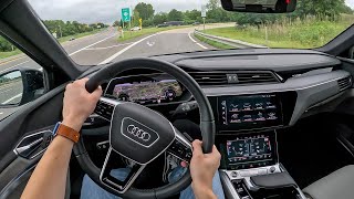 2024 Audi Q8 Sportback e-tron - POV Test Drive (Binaural Audio)