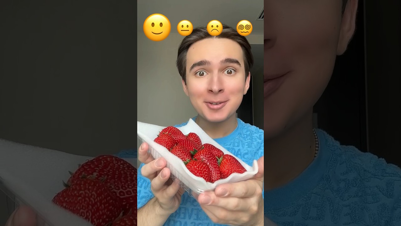 How do you eat strawberry? 🤗 Radmiru 