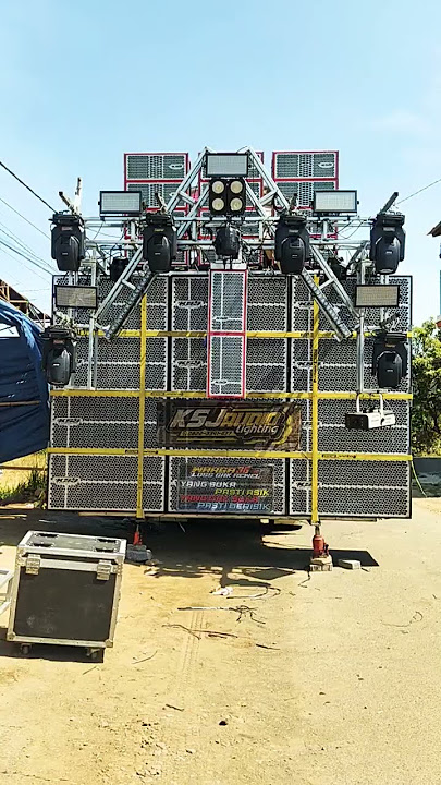 KSJ audio sudah ready cek sound persiapan karnaval kedoj turen