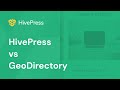 GeoDirectory vs HivePress Business Directory WordPress Plugin [Comparison]