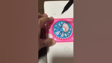 Satisfying spirograph drawing #shorts #art #spirograph #asmr #oddlysatisfying #trending #relaxing