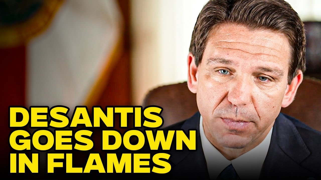 Ron DeSantis Goes Down IN FLAMES