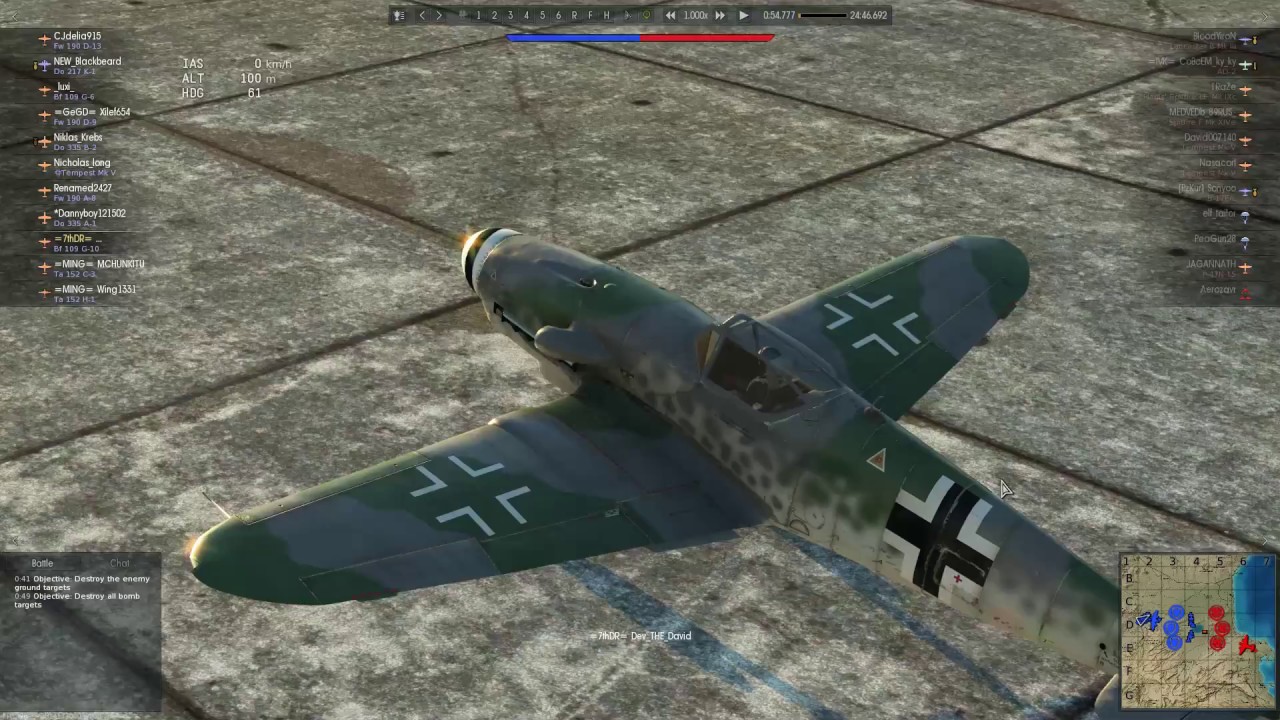 War Thunder Bf109 G10 gameplay (+epic ending) camera iphone 8 plus apk