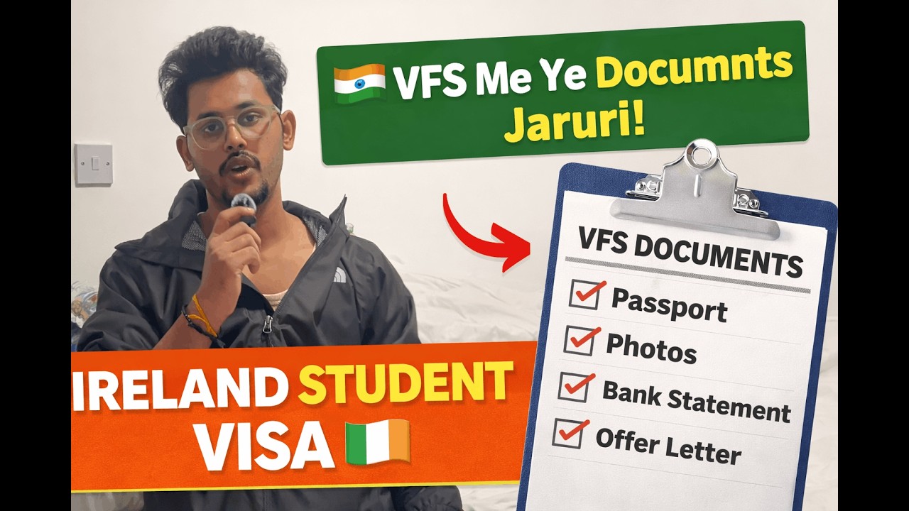 Ireland Student Visa 2026 | VFS Me Kaunse Documents Le Jaye? (Complete Checklist)