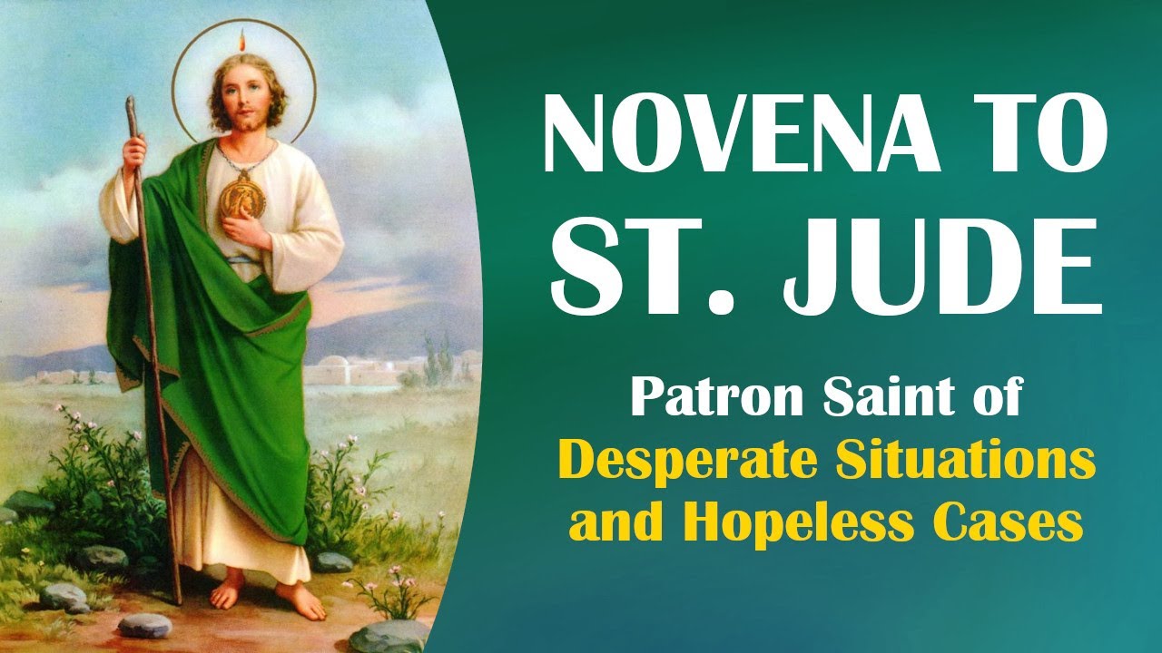 Novena To St Jude Patron Saint Of Desperate Situations And Hopeless