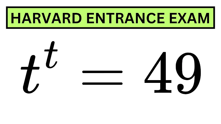 Hardest Exponential Equation!