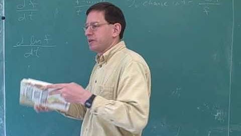 Percentage growth rates. Elasticity of demand (1)