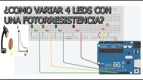 Como variar leds con un LDR conectado a un arduino-TUTORIAL CON ARDUINO Y FOTORRESISTENCIA[FUNCIONA]