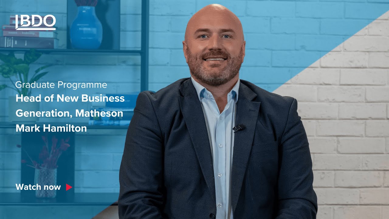 Grad '25 - Mark Hamilton, Head of New Business Generation, Matheson LLP ...