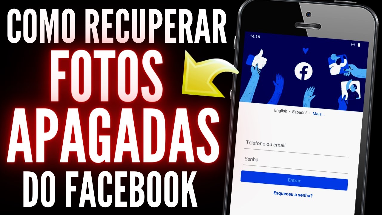 Como Recuperar conversas excluídas do Facebook