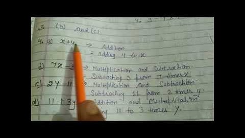 Exercise-11.2, Q 1to10, Introduction to Algebra , Class-6th, Startup Mathematics