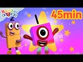 Counting Level 1 | Numberblocks 45 Minute Compilation | 123 - Numbers Cartoon For Kids