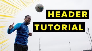 HOW TO HEAD LIKE CR7 | Header tutorial - learn football skills screenshot 2