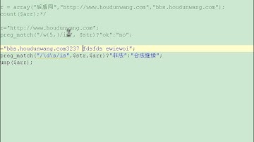 124 PHP视频教程 正则表达式 原子表