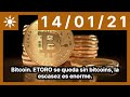 Bitcoin. ETORO se queda sin bitcoins, la escasez es enorme.