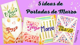 5 ideas PORTADAS del mes de MARZO para BULLET JOURNAL - thptnganamst.edu.vn