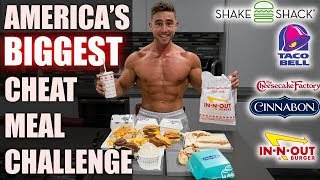 AMERICA'S BIGGEST CHEAT MEAL CHALLENGE | 8000 CALORIES | Zac Perna
