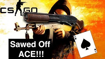 CS:GO sawed off ace!