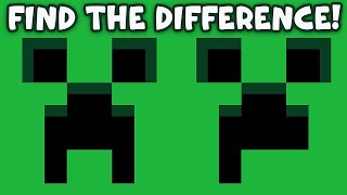 Find the difference: Minecraft | Brain Game for Kids