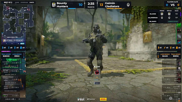 AO VIVO: BOUNTY HUNTERS vs GAIMIN GLADIATORS | ESL Challenger League SA | Season 50