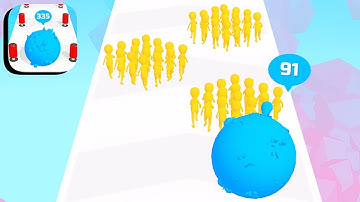 Roll Crowd ​- All Levels Gameplay Android,ios (Part 3)