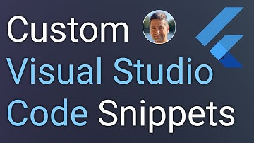 Custom Visual Studio Snippets - Flutter Tips and Tricks