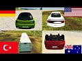 How different countries drive in BeamNG Drive