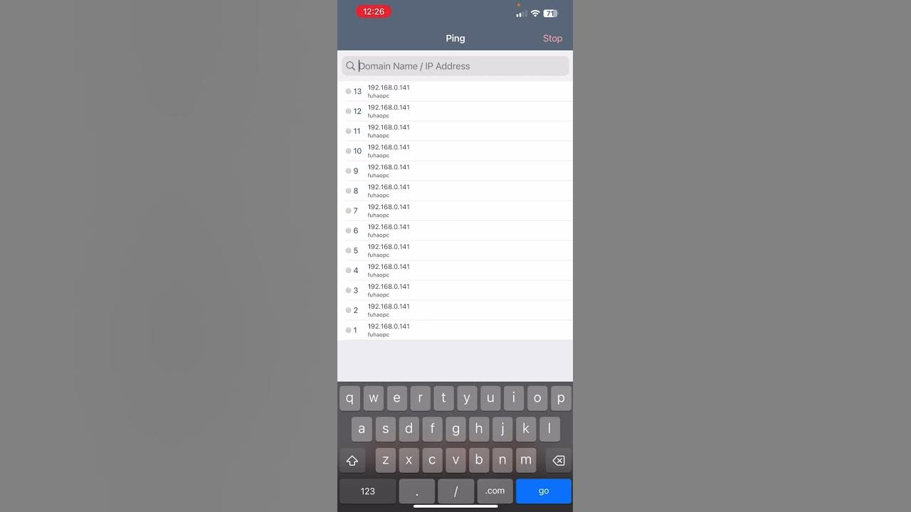 How to check your wifi connection with pinosoft pinoquest using network