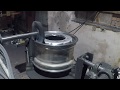 Nickeltech polishing an aluminium front truck wheel (timelapse)