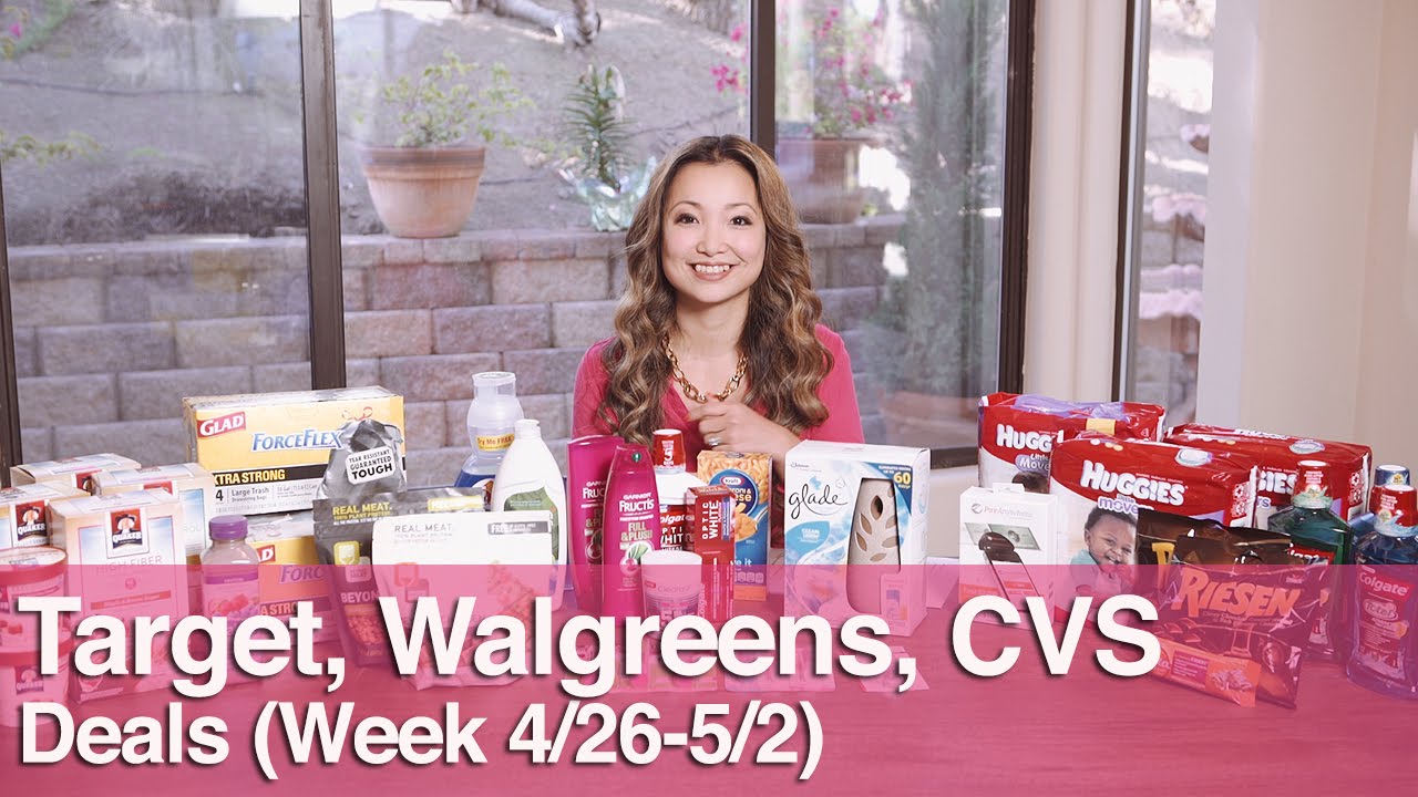 Target, Walgreens & CVS Coupon Deals (Week 4/26-5/2) - YouTube