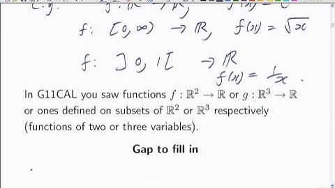 Lecture 12b: Math. Analysis - Functions, Limits and Continuity