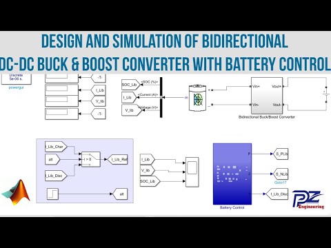 Design and simulation of Bidirectional DC-DC buck and boost with Battery Control in MATLAB/Simulink